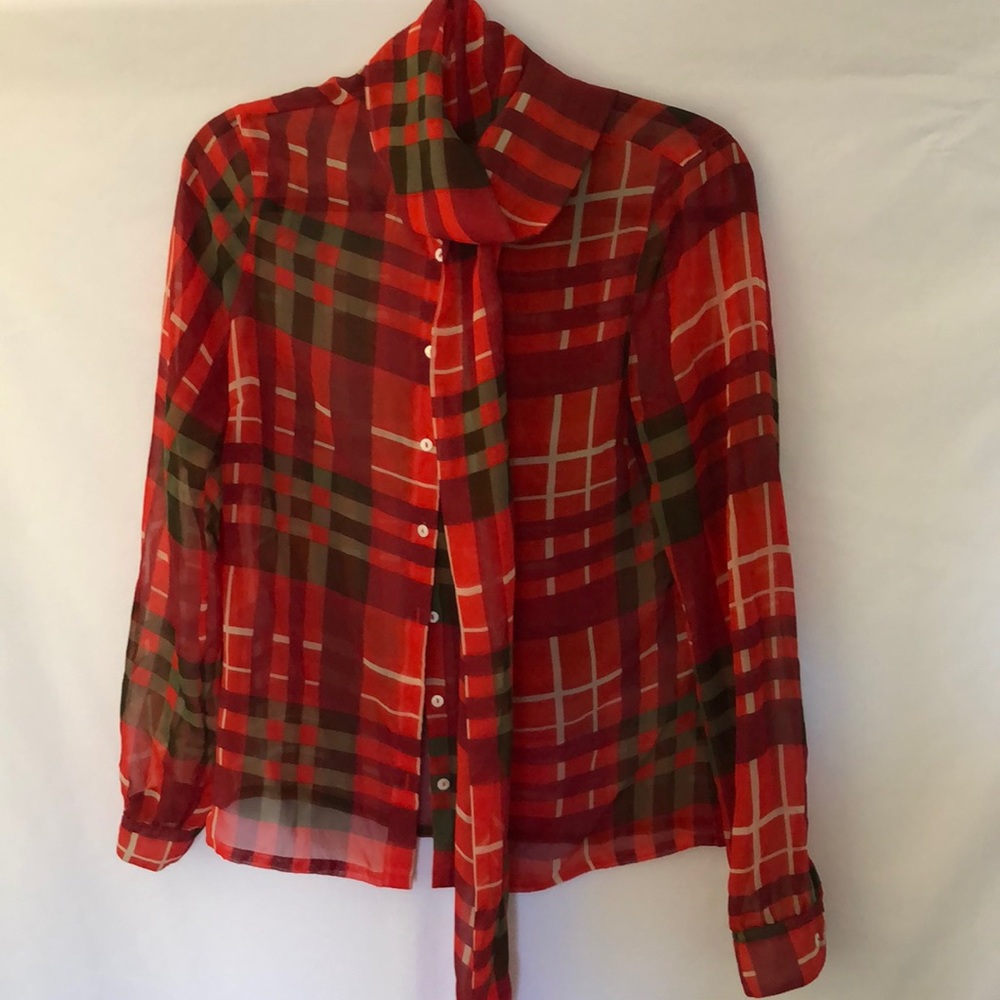 Bright button down